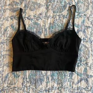 Princess Poly Old School Love Lace Crop Top
